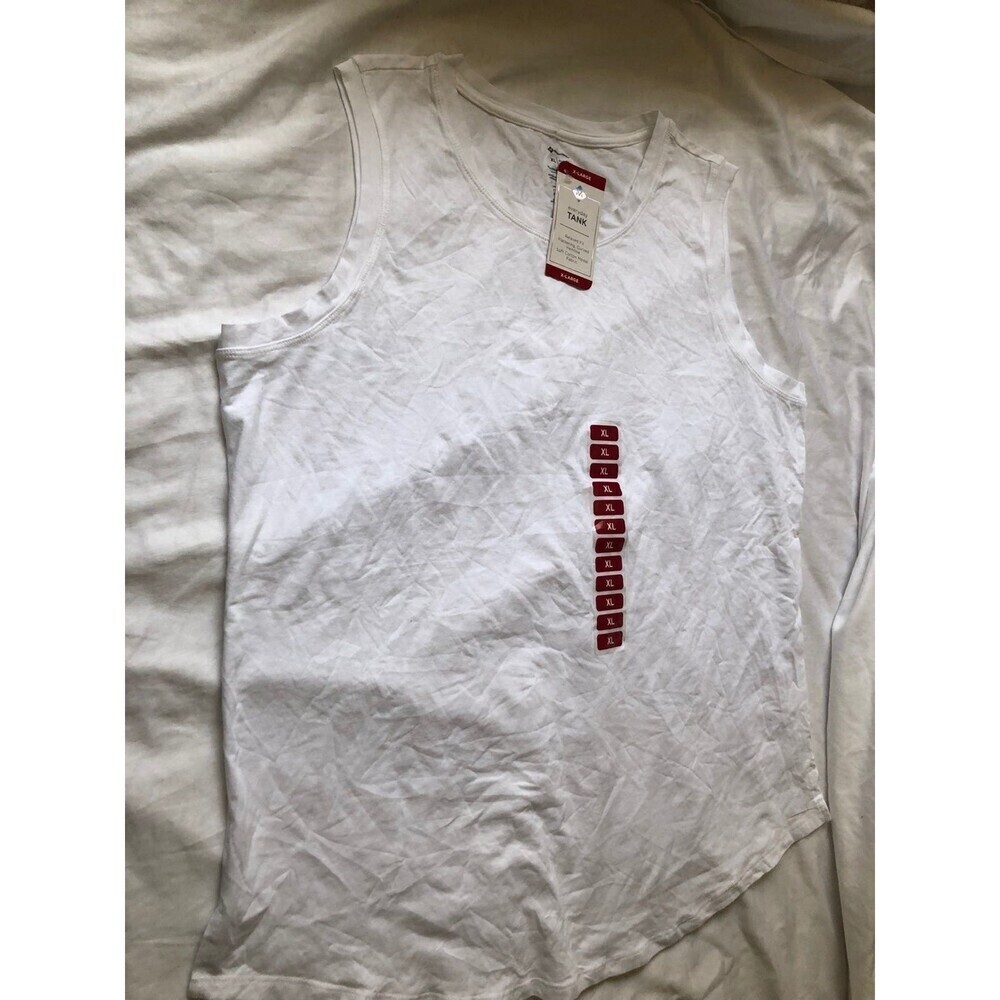 Women’s White Tank Top XL